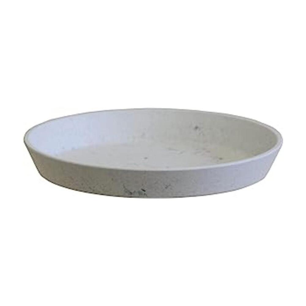 Yamato Plastics Sustain Plate Marble White 19 Type