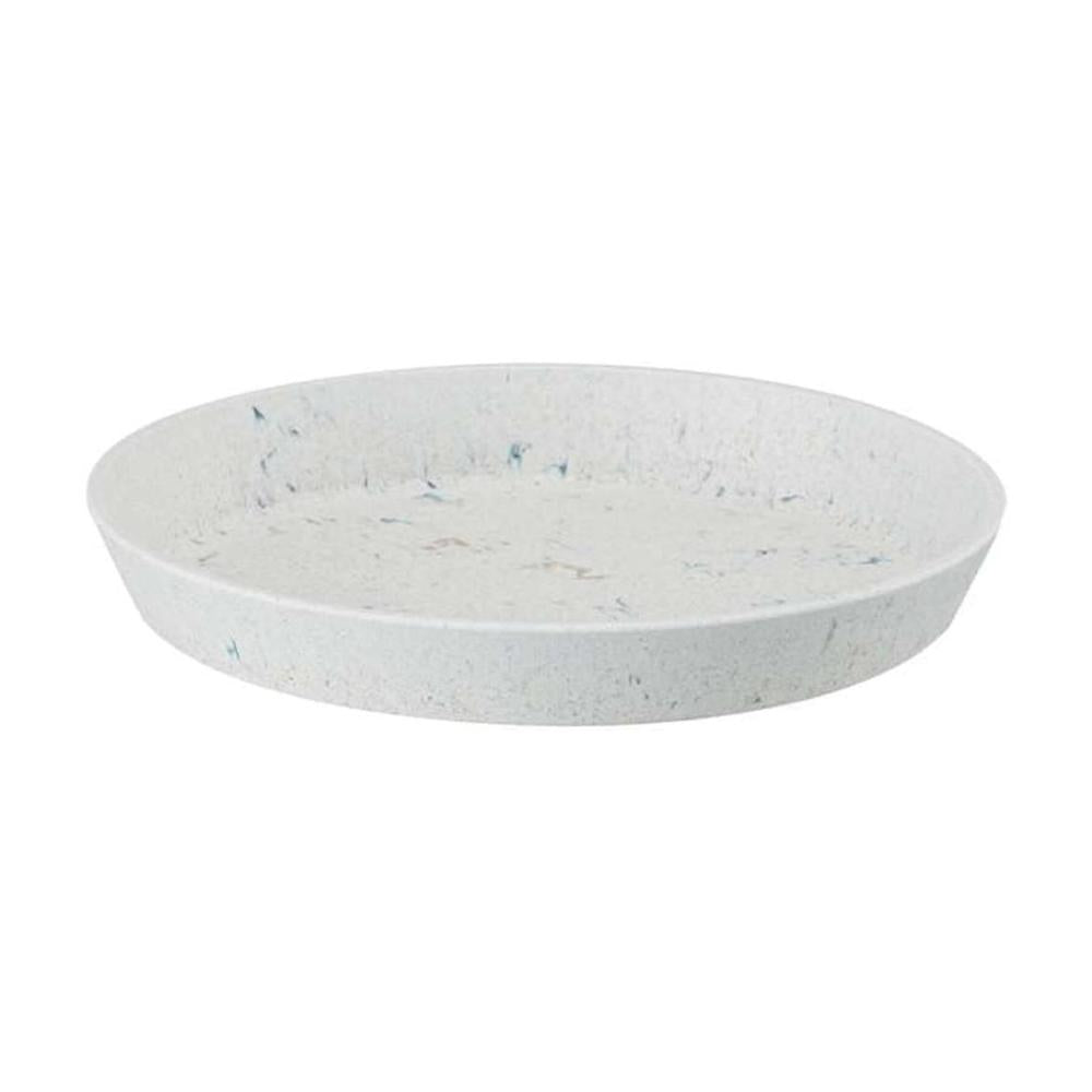 Yamato Plastics Sustain Plate Marble White 22 Type