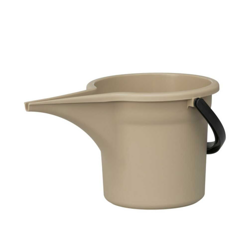 Yamato Plastic Bucket Enjoy Sand Brown 5 Type