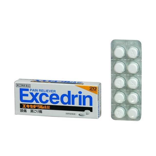 Lion Excedrin A Tablets 20 Tablets