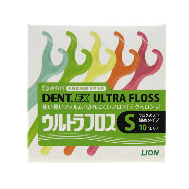 Lion DENT. EX Ultra Floss S 10 Pieces