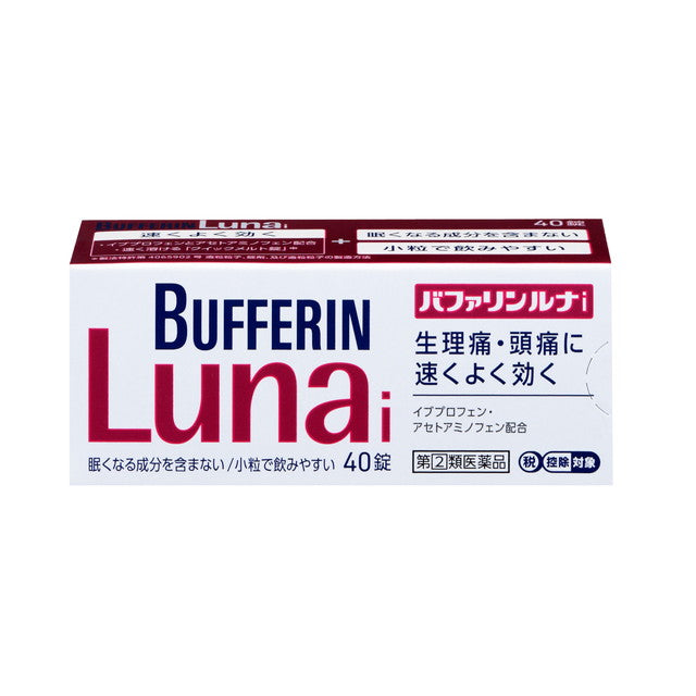 Bufferin Luna I 40 Tablets