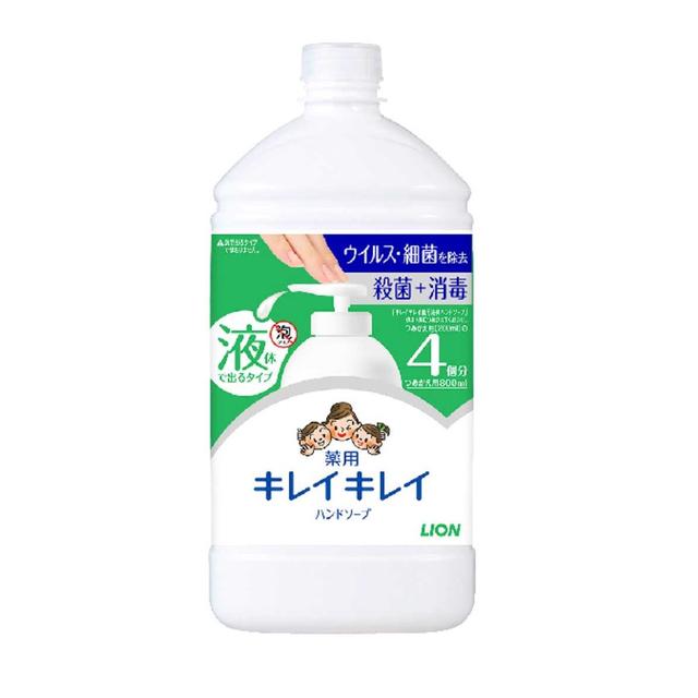 Lion Kirei Kirei Liquid Hand Soap Refill Extra Large 800ml
