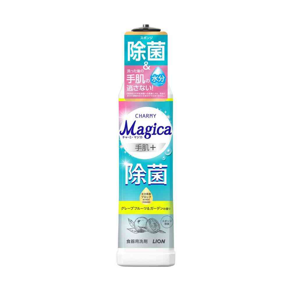 Lion CHARMY Magica Hand Skin Plus Disinfectant Grapefruit & Garden Scent 220ml