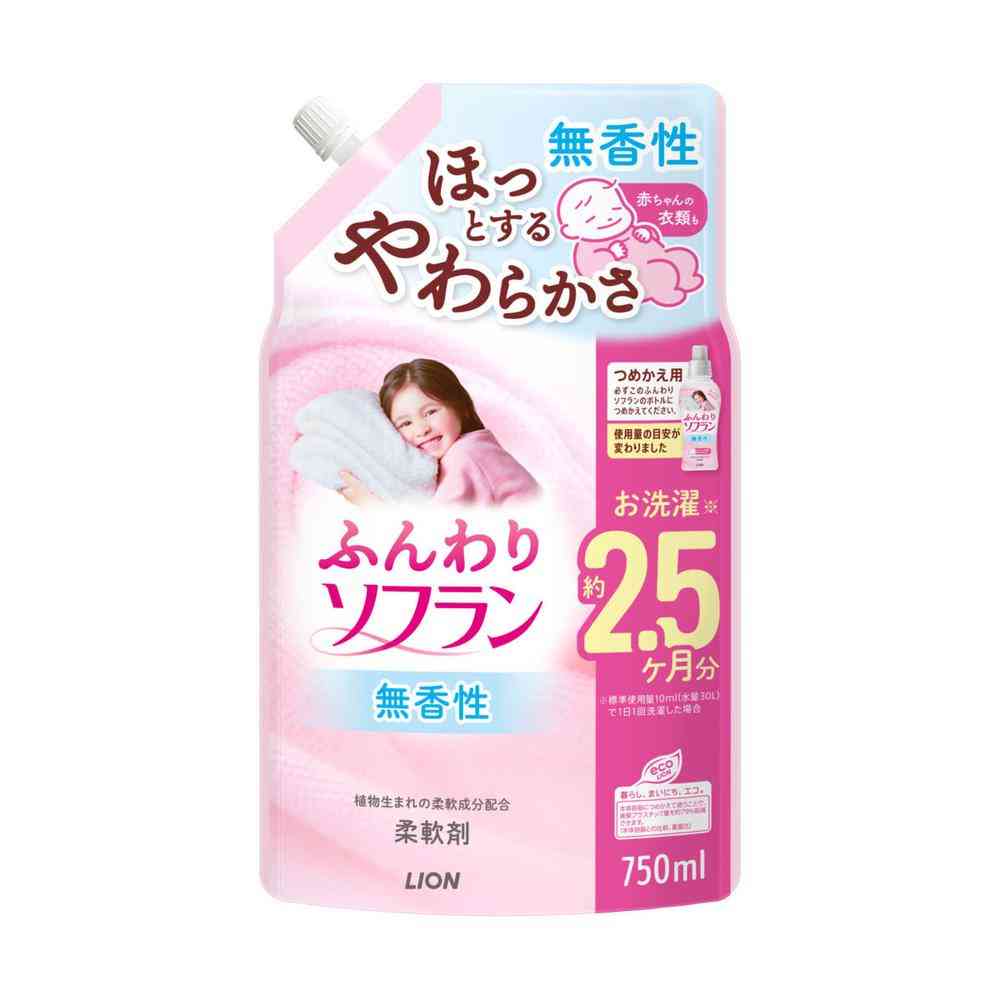 Lion Funwari Soflan Refill - 750ml