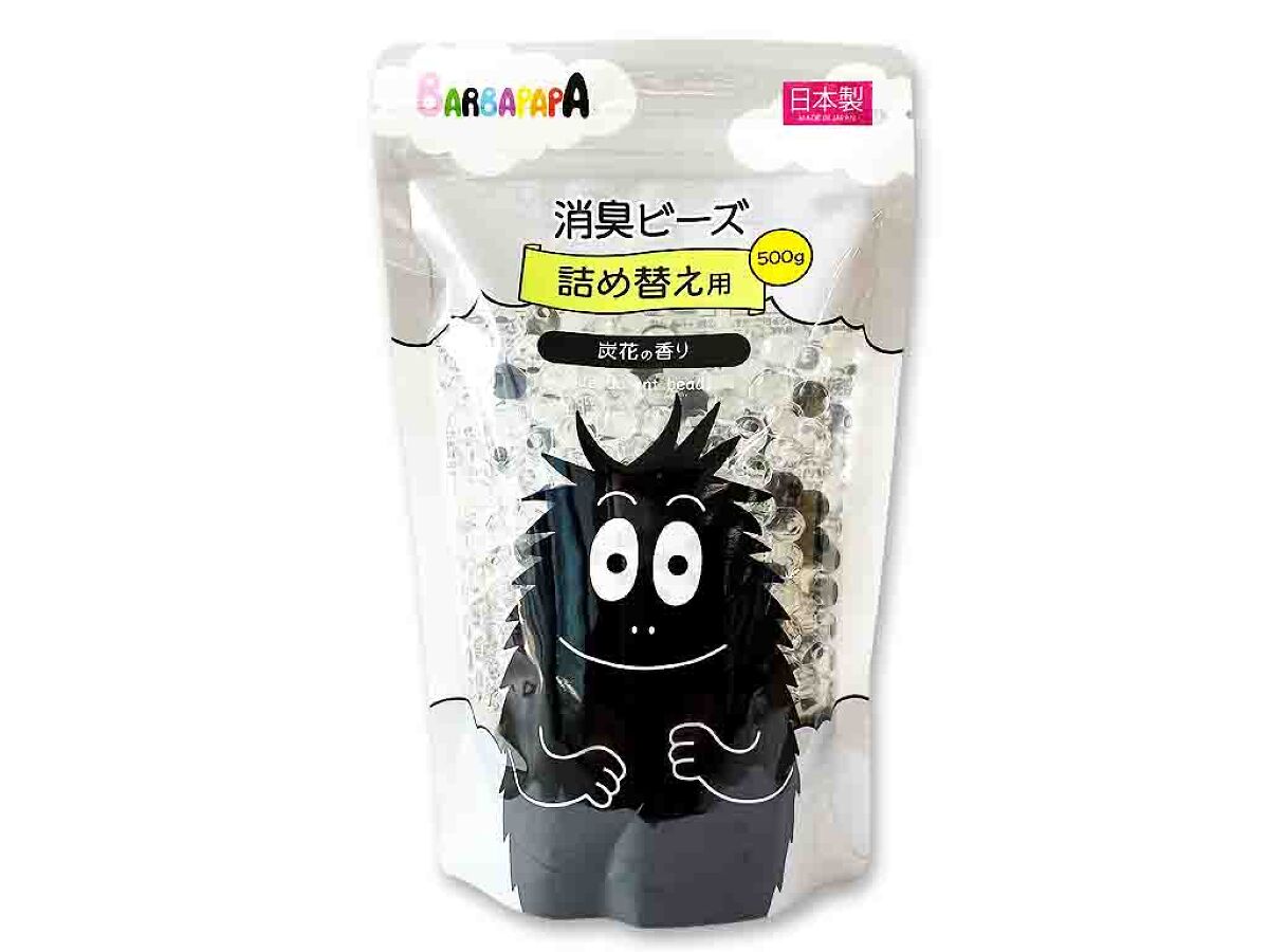 Refill Pouch Deodorizing Beads (Charcoal Flower Scent, Barbamoja)