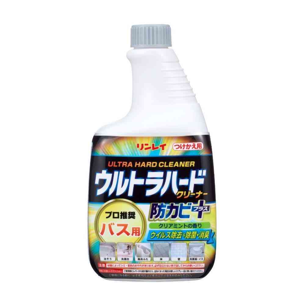 Rinrei Ultra Hard Cleaner for Bath - Anti-Mold Plus Refill Bottle 700ml