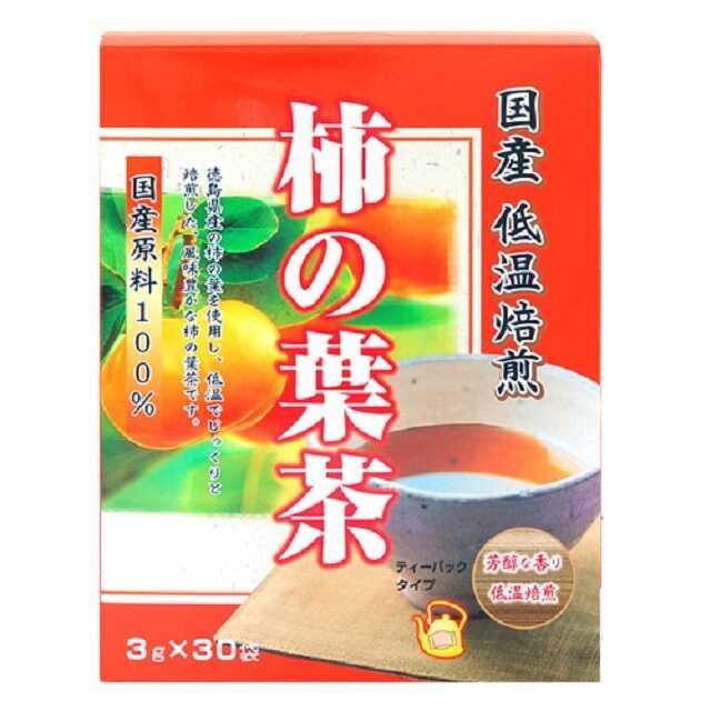 Unimat Riken Domestic Low-Temperature Roasted Persimmon Leaf Tea 3g x 30 Bags