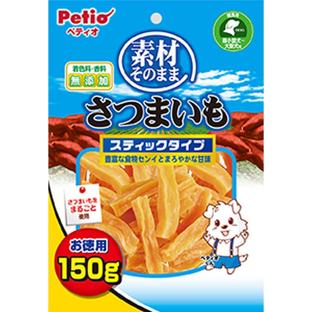 Petio Natural Sweet Potato Stick Type 150g