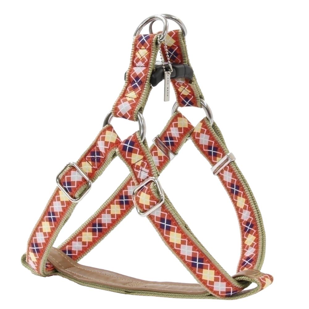 Argyle Harness L Red