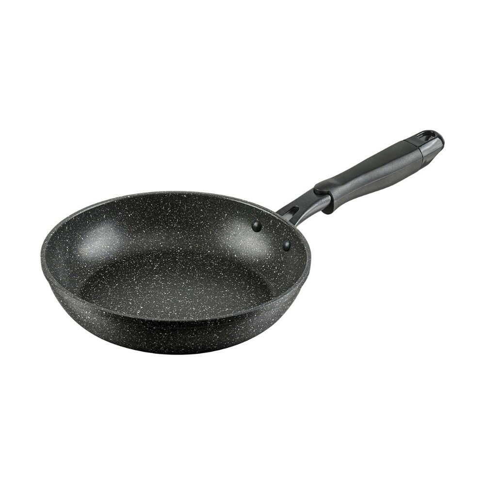 Wahei Freiz Double Marble α Frying Pan 20cm Black