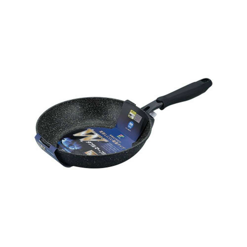 Wahei Freiz W Marble α Frying Pan 22cm Black