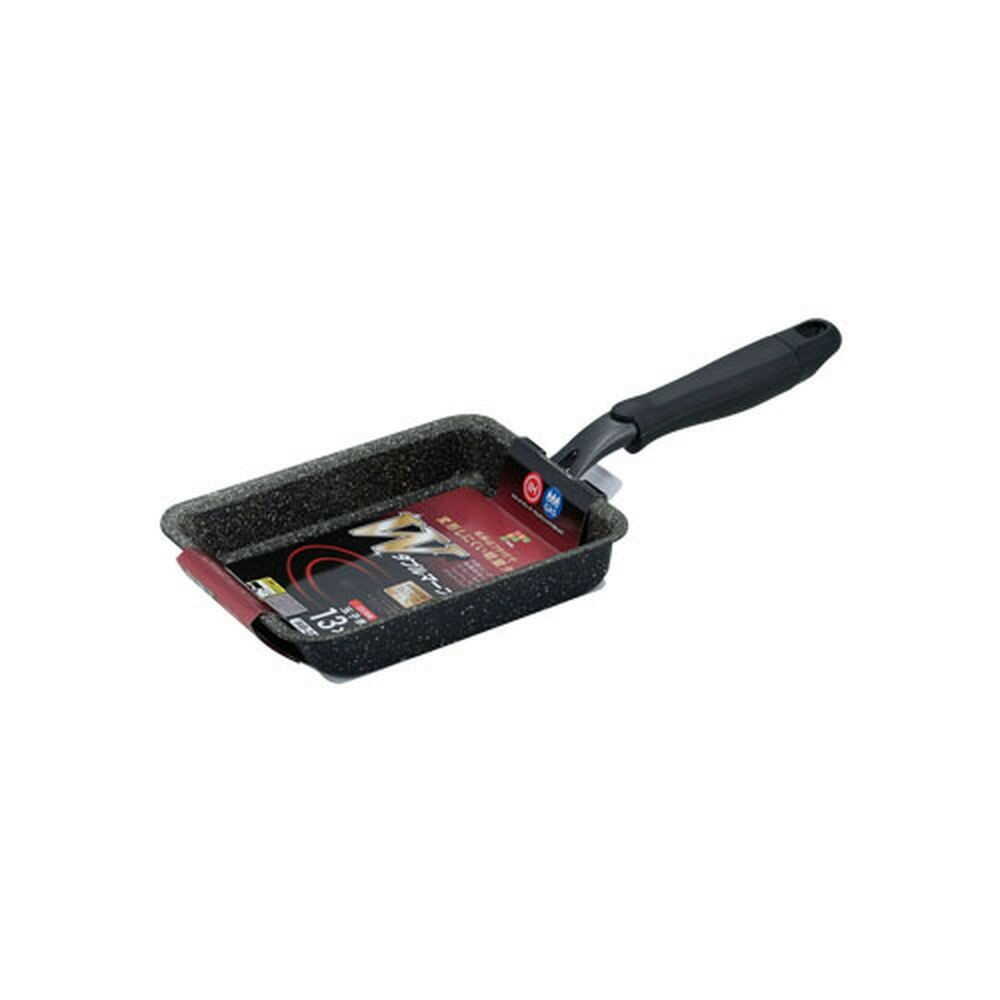 Wahei Freiz W Marble α IH Tamagoyaki Pan Black