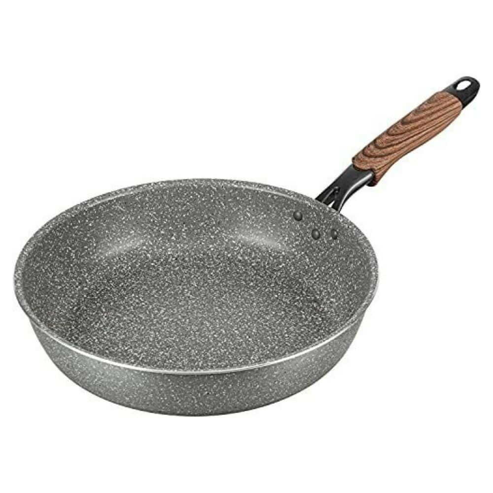 Wahei Freiz Easy Long IH Frying Pan 28cm Black