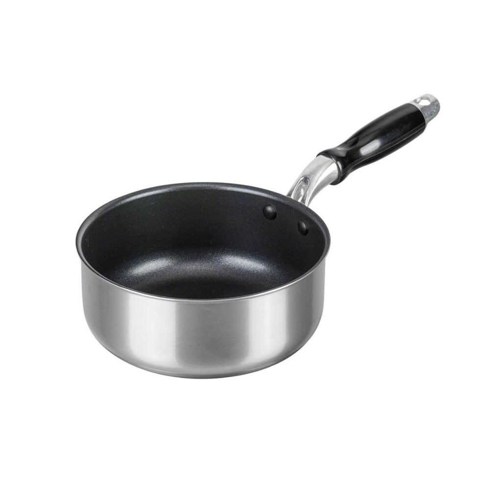 Wahei Freiz Just Pan NEO IH Snow Flat Pot 16cm Silver
