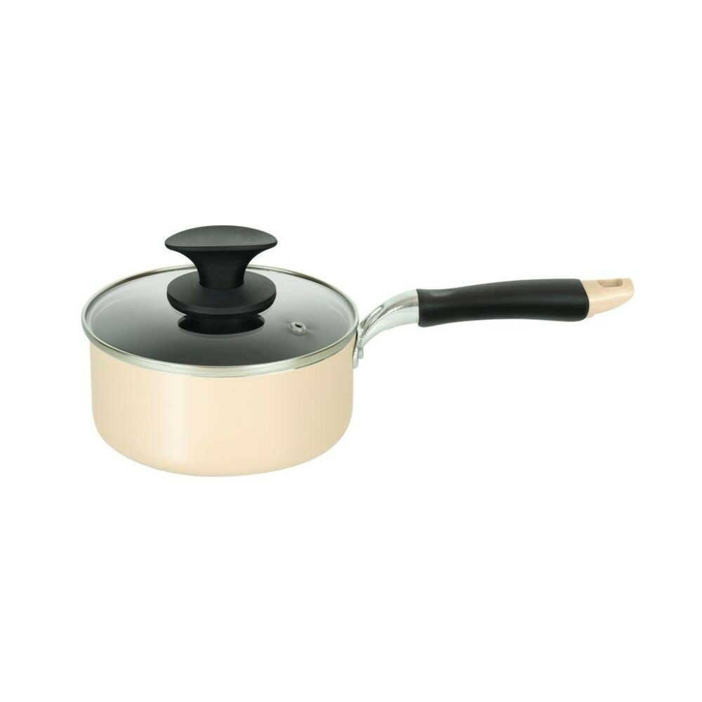 Wahei Freiz Kinari IH Compatible Single Handle Pot 16cm Ivory