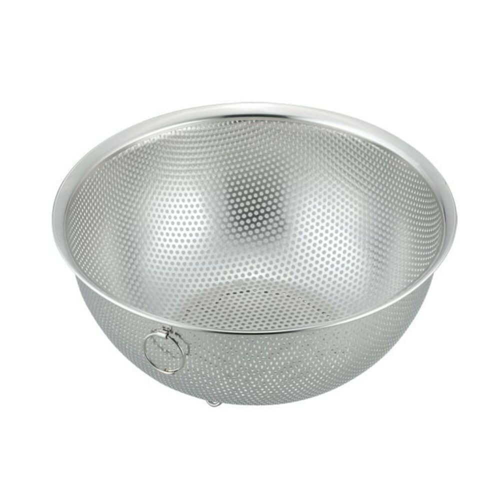 Wahei Freiz Stacking Punching Strainer 23cm Silver