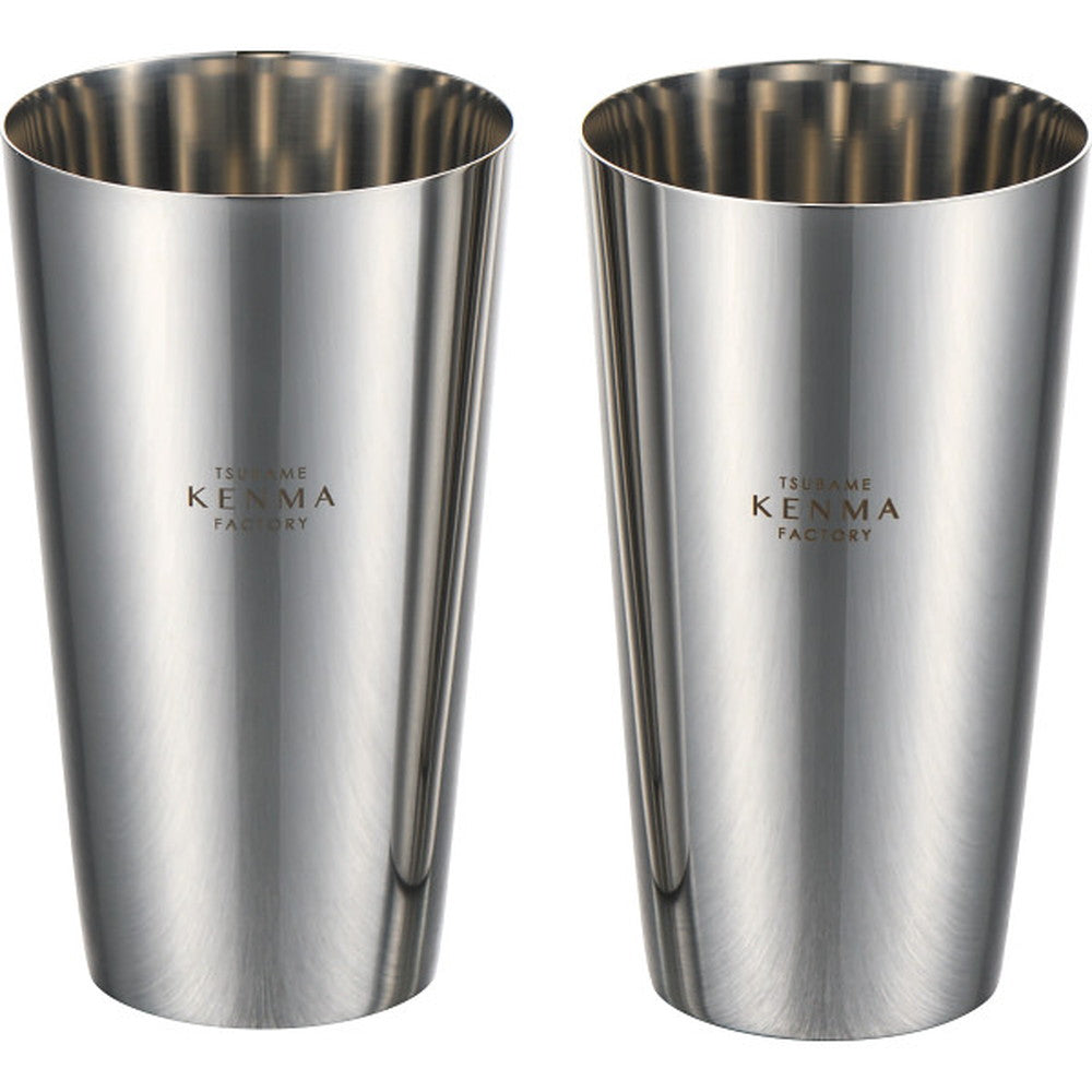 Tsubame Polishing Factory Pair Stainless Tumbler 400ml