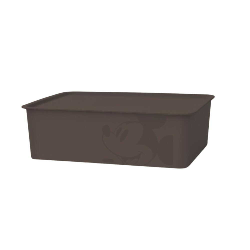 Nishikikasei Mickey Mouse Square Box Brown