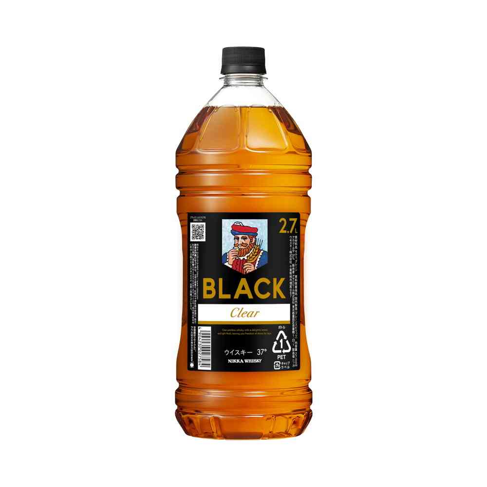 Asahi Black Nikka Clear PET Bottle 2700ml