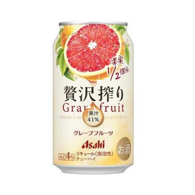 Asahi Luxurious Squeezed Grapefruit 350ml