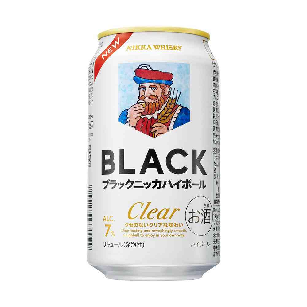 Asahi Black Nikka Clear Highball 350ml