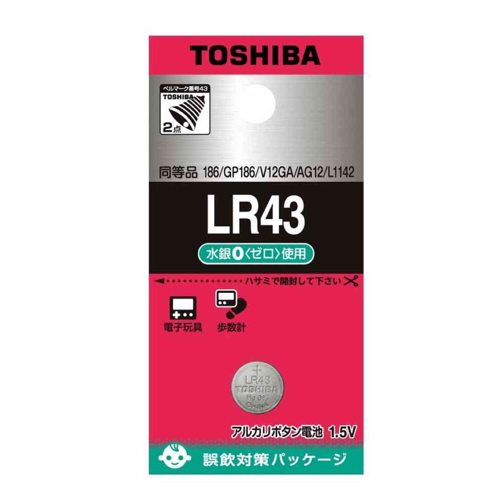 TOSHIBA Button Battery LR43EC