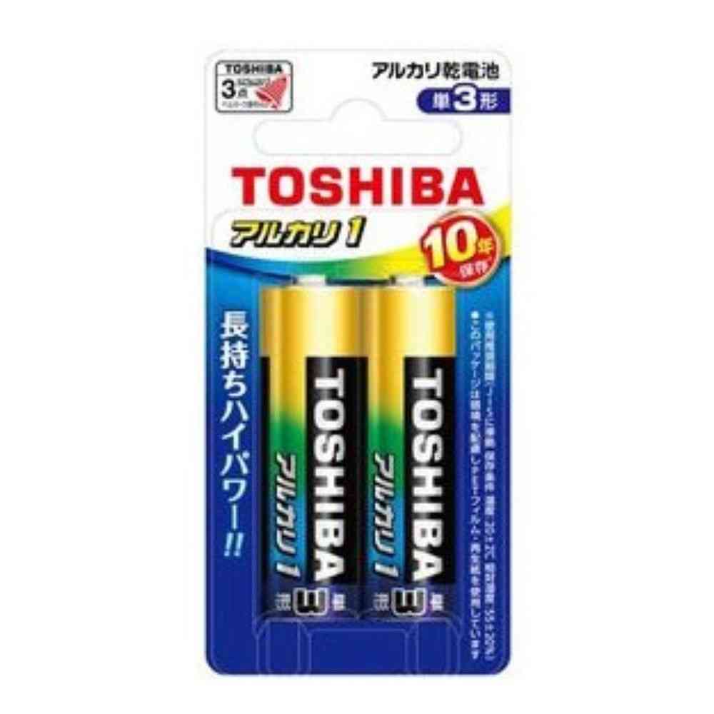TOSHIBA Alkaline Battery AA 2P LR6AN2BP