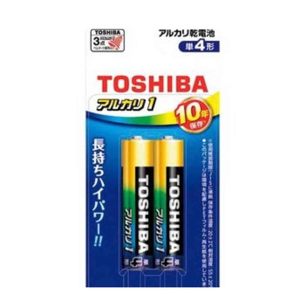 TOSHIBA Alkaline Battery AAA 2P LR03AN2BP