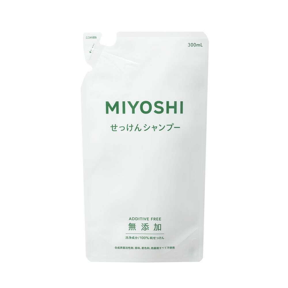 Miyoshi Additive-Free Soap Shampoo Refill 300ml