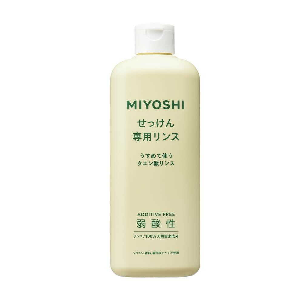 Miyoshi Additive-Free Soap Rinse 350ml