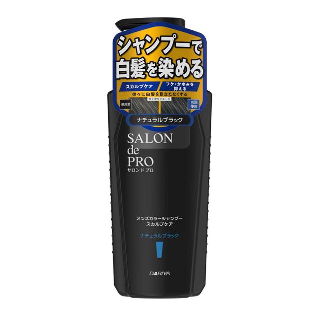 Dariya Salon de Pro Men's Color Shampoo Scalp Care <Natural Black>