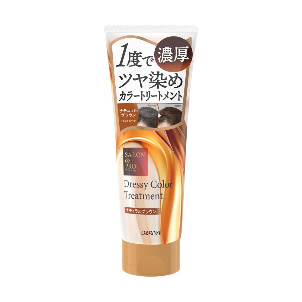 Dariya Salon de Pro Dressing Color Treatment Natural Brown 230g