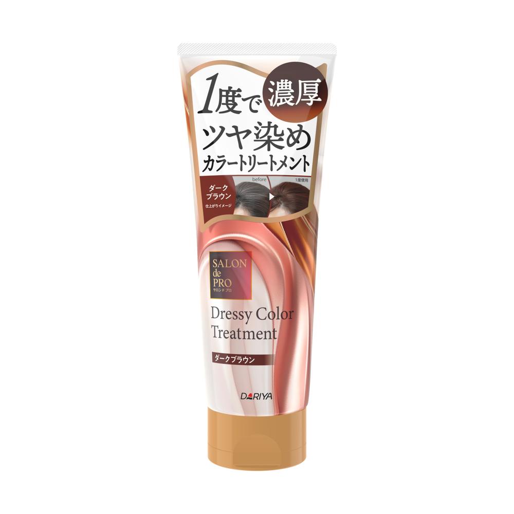 Dariya Salon de Pro Dressing Color Treatment Dark Brown 230g