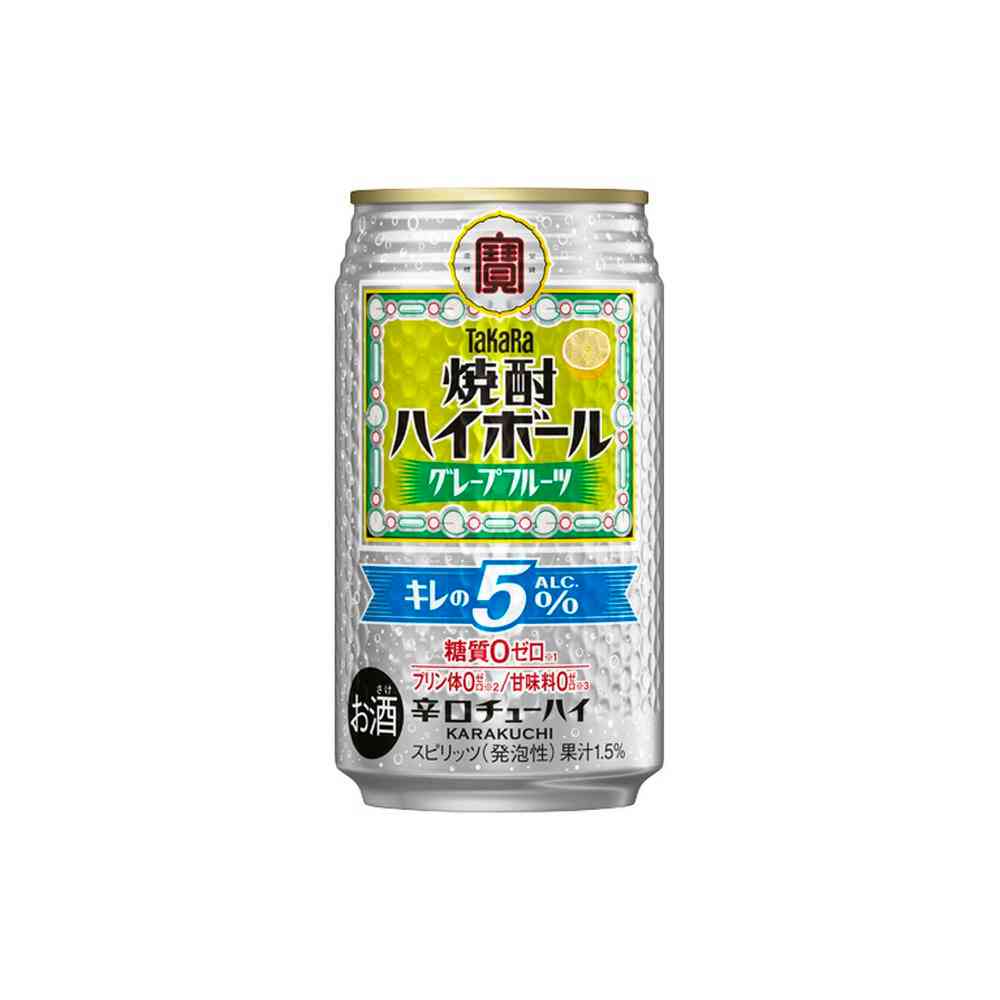 Takara Shochu Highball 5% Grapefruit 350ml