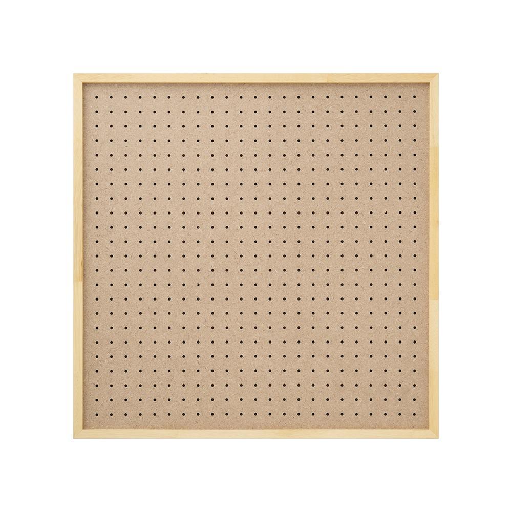 Perforated Board Panel 600 Square - Natural