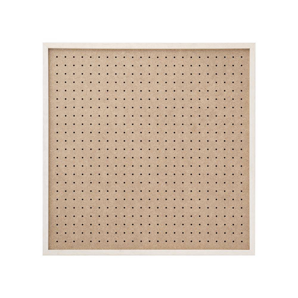Perforated Board Panel 600 Square - Antique White