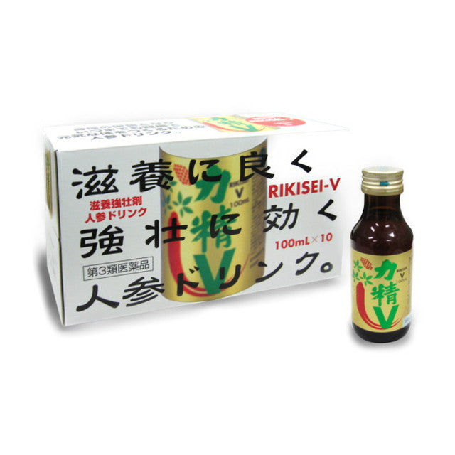 Tamura Pharmaceutical Riki Sei V 100ml x 10 Bottles