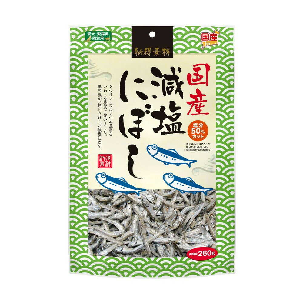 Pet Library Satisfying Ingredients Low-Salt Dried Anchovies 260g