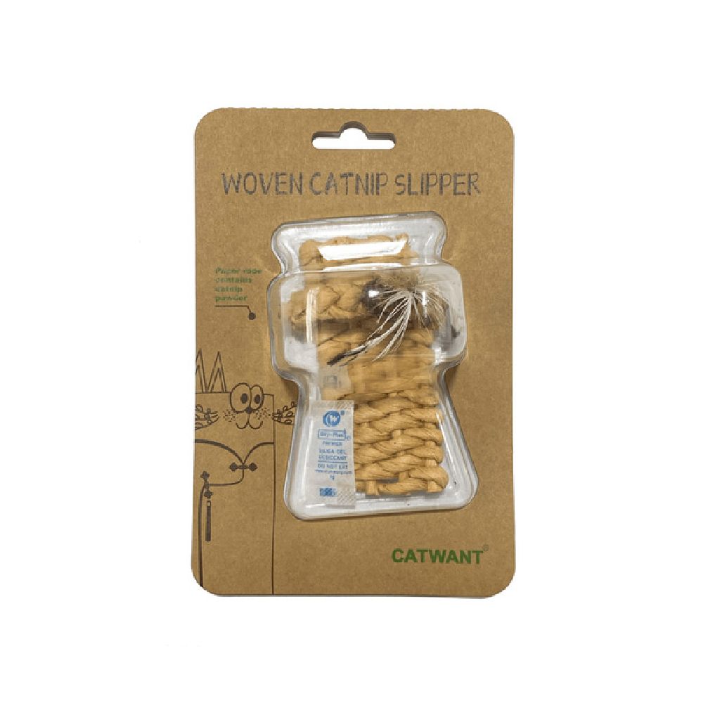 Catnip Paper Slipper 1 Piece