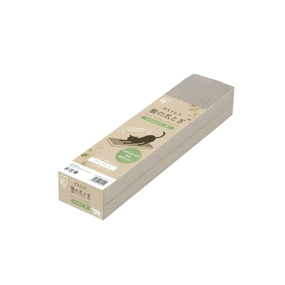 Iris Ohyama Dustless Cat Scratching Post Slim 2P