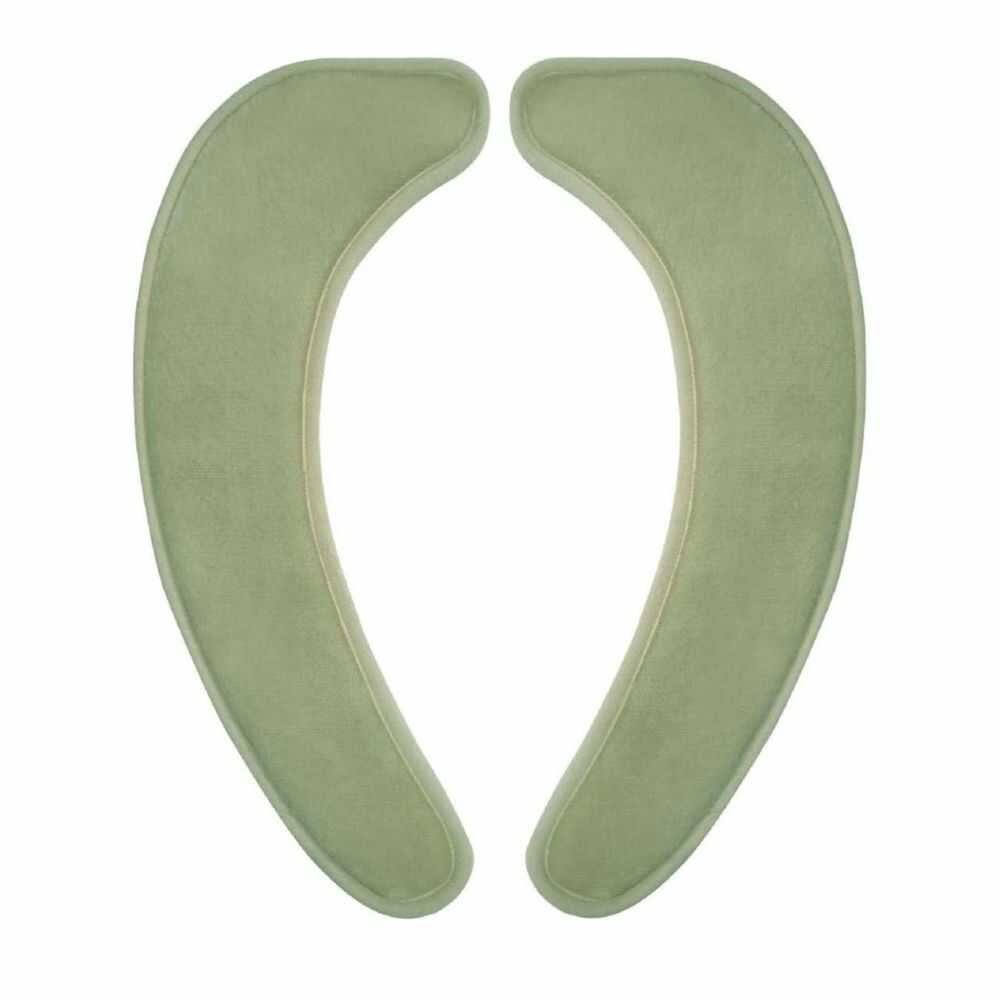 Okato Natural Adhesive Toilet Seat Cover Green