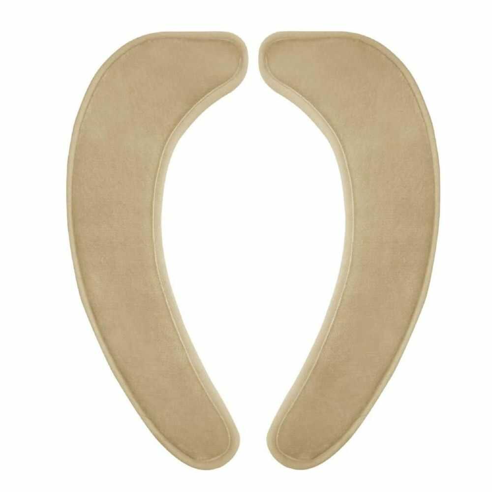 Okato Natural Adhesive Toilet Seat Cover Beige