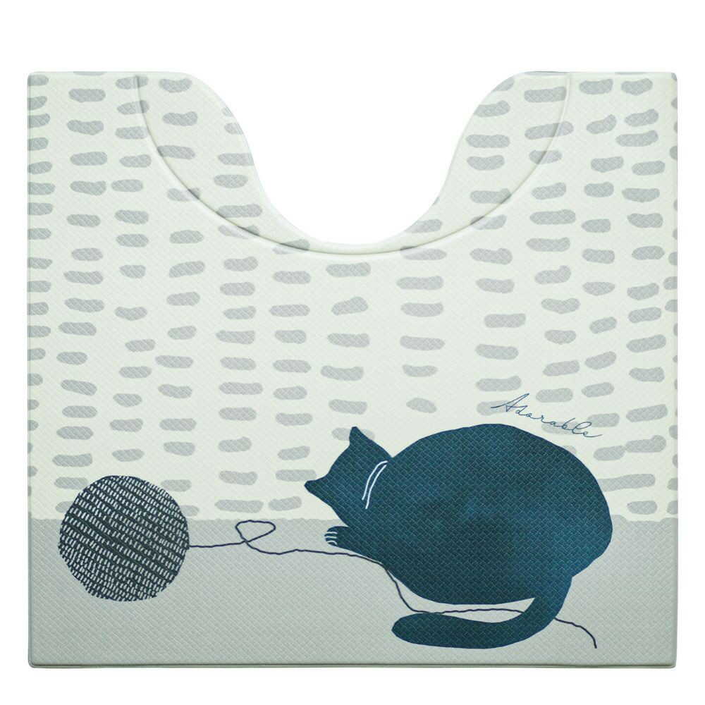 Okato Fit-in PVC Toilet Mat 5560 60x55cm Shippy