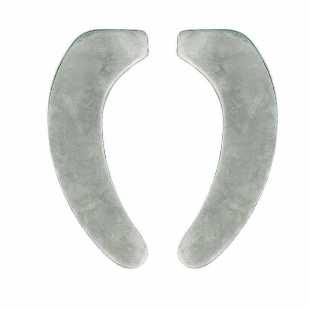 Okato Adhesive Deodorizing Soft Toilet Seat Cover Gray
