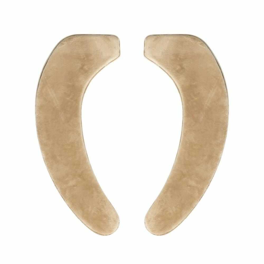 Okato Adhesive Deodorizing Soft Toilet Seat Cover Brown