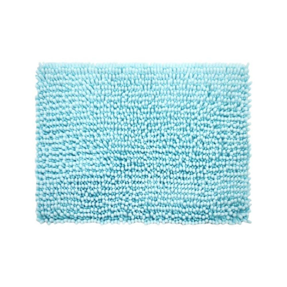 Okato Super Absorbent Antibacterial Volume Bath Mat Blue