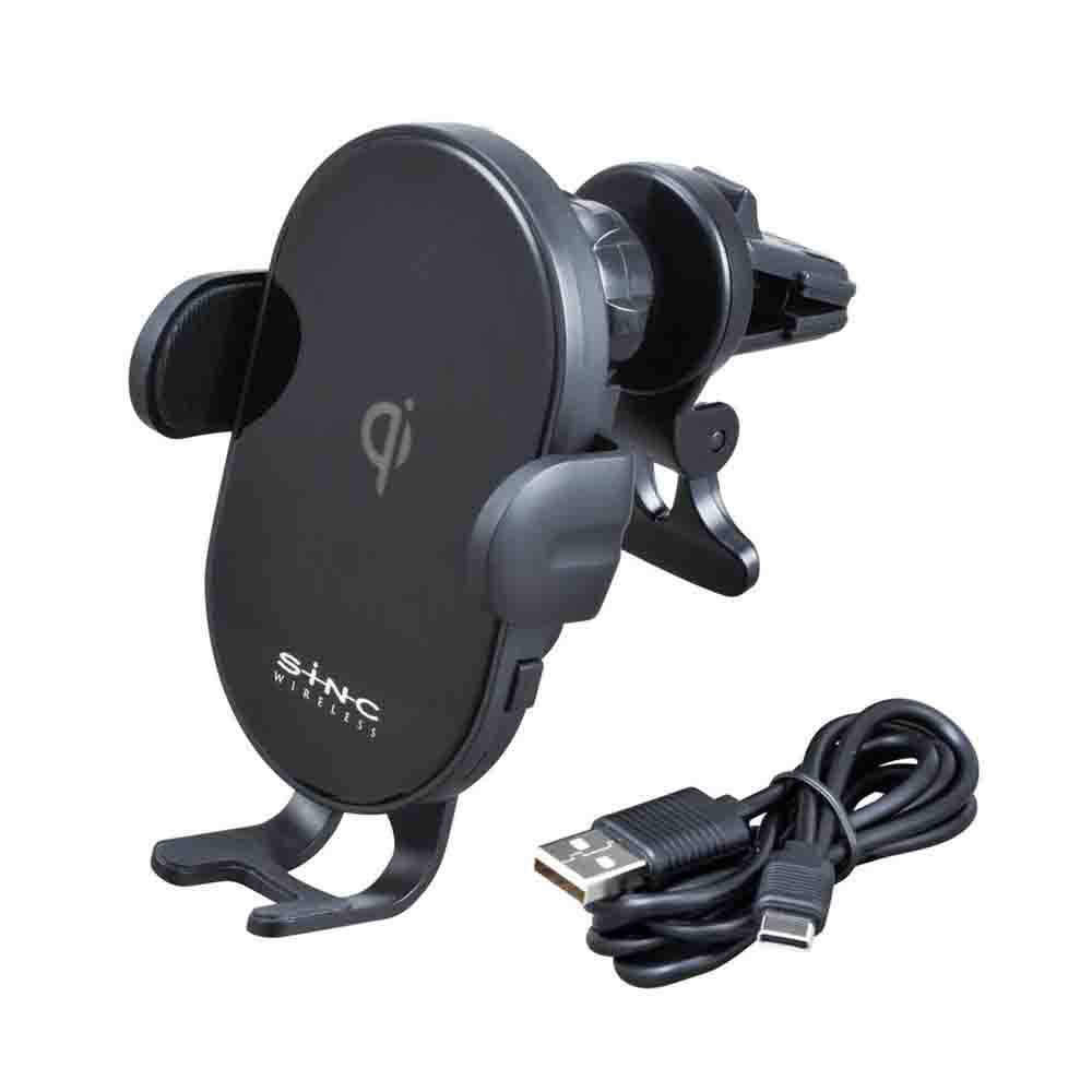 Seiwa Auto Wireless QI Holder AC D598