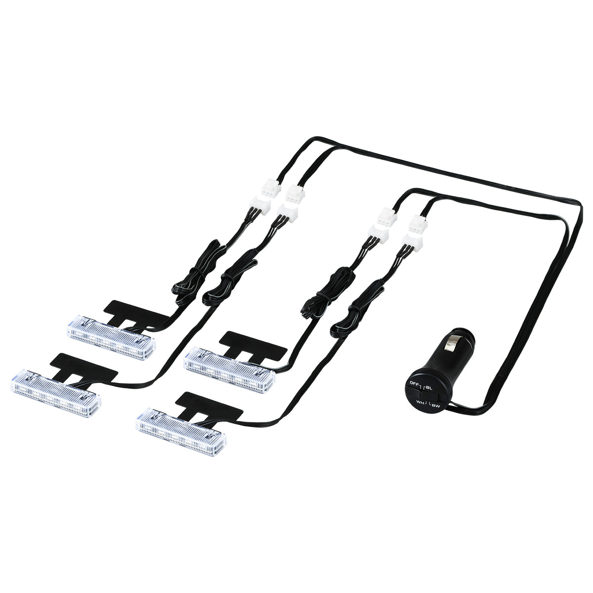 Seiwa LED Floor Light 4-Unit F336