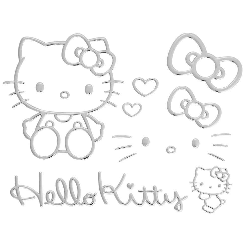 Seiwa Emblem Sticker Hello Kitty KT571
